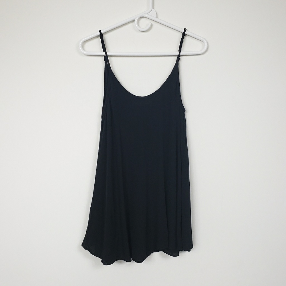 Show Me Your MuMu | Black Spaghetti Strap Blouce